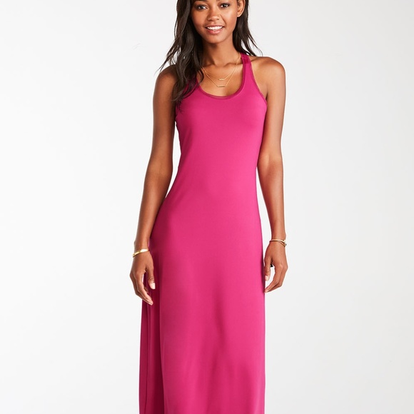 Fabletics Dresses & Skirts - For @slevy bonus item "Mosa" Maxi Berry "NEW"